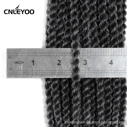 2021 Factory Grey Senegalese Twist Crochet Braids 12 Inch Small Senegalese Twist Braiding Hair Extension For Women